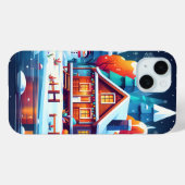 Ruhige Weihnachten Case-Mate iPhone Hülle (Rückseite (Horizontal))