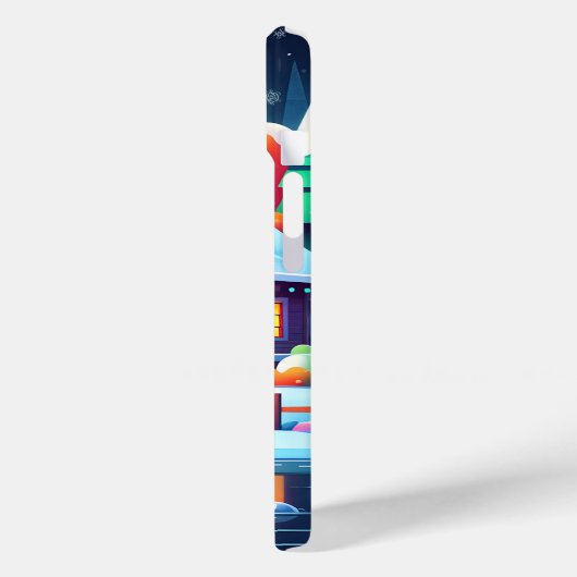 Ruhige Weihnachten Case-Mate iPhone Hülle (Rückseite / Links)