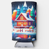 Ruhige Weihnachten Selters Dosenkühler (Vorderseite)