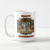 Ruhige Weihnachten - Twilight View Kaffeetasse (Links)