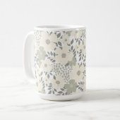 Ruhige Wiese Kaffeetasse (Vorderseite Links)