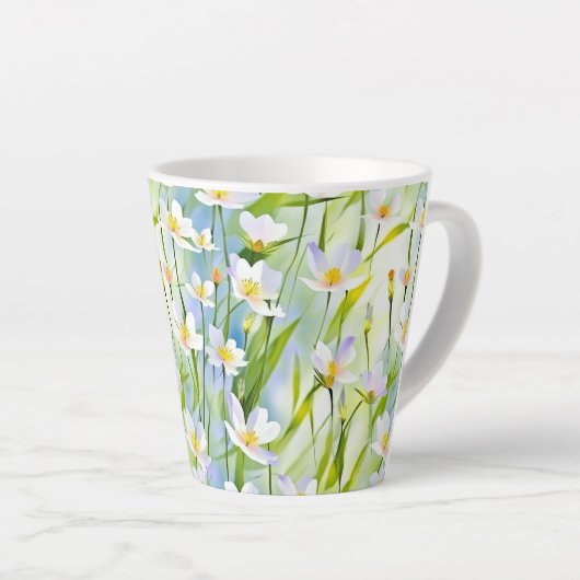 Ruhige Wildblume Klein Milchtasse (Rechte Ecke)