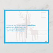 Ruhige Winter Night Rentiers Weihnachten (Rückseite)