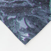 Ruhige Wintergebirge: Foggy Ruhe. Fleecedecke (Ecke)