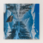 Ruhige Winterruhe Puzzle (Horizontal)