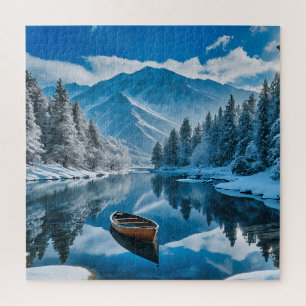 Ruhige Winterruhe Puzzle