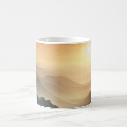 ruhige Wüste Kaffeetasse (Mittel)