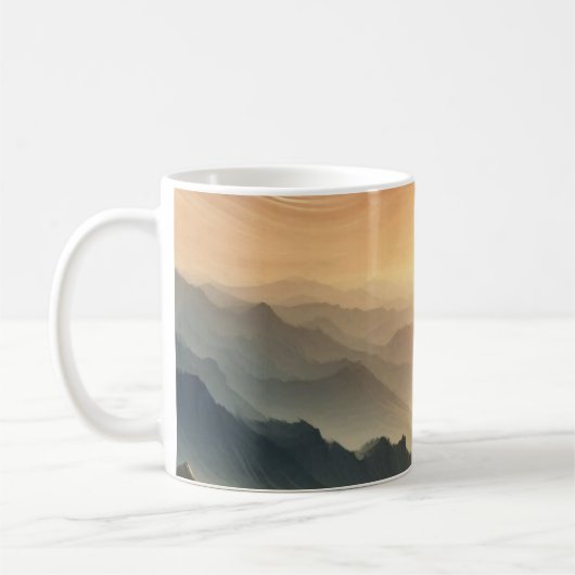 ruhige Wüste Kaffeetasse (Links)