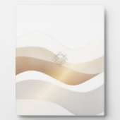 Ruhige Wüstenwellen mit Fennec Essence | Minimal S Fotoplatte (Vorderseite)