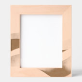 Ruhige Wüstenwellen mit Fennec Essence | Minimal S Geätzte Rahmen (Vorderseite)