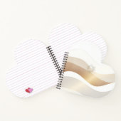 Ruhige Wüstenwellen mit Fennec Essence | Minimal S Notizblock (Innenseite)