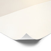 Ruhige Wüstenwellen mit Fennec Essence | Minimal S Poster (Ecke)