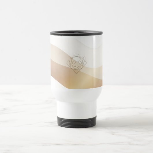 Ruhige Wüstenwellen mit Fennec Essence | Minimal S Reisebecher (Mittel)