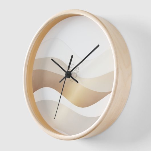 Ruhige Wüstenwellen mit Fennec Essence | Minimal S Uhr (Winkel)