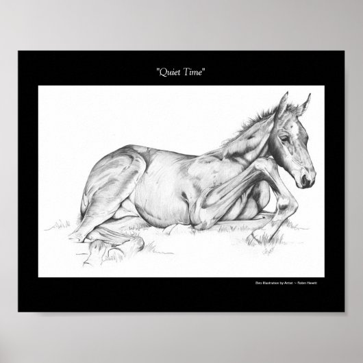 Ruhige Zeit ~ 10 x 12 Poster (Vorne)