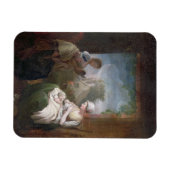 Ruhige Zeit, c.1810 (Öl auf Leinwand) Magnet (Horizontal)