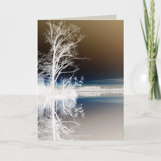 Ruhige Zeit Karte (Vorderseite)