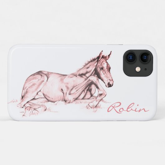 Ruhige Zeit (Lachs) Case-Mate iPhone Hülle (Rückseite (Horizontal))
