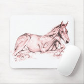 Ruhige Zeit (Lachs) Mousepad (Mit Mouse)