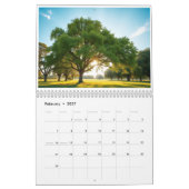 Ruhige Zeit mit einem großen Baum  Kalender (Feb 2027)