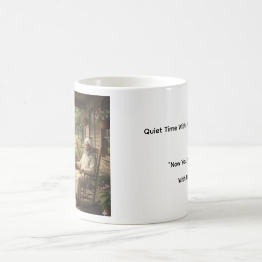 Ruhige Zeit mit Muhammed Mug Kaffeetasse (Mittel)