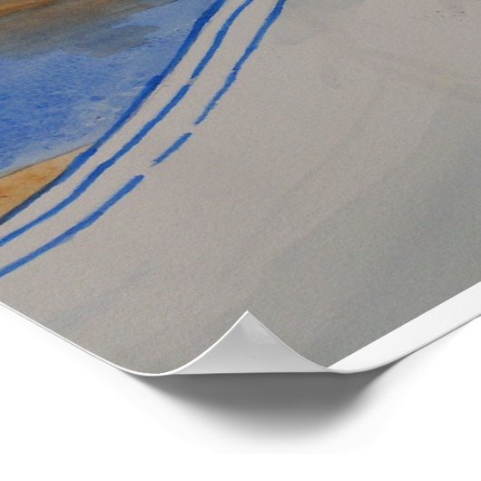 Ruhige Zeit Poster (Ecke)