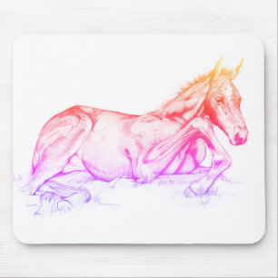 Ruhige Zeit (Regenbogen) Mousepad