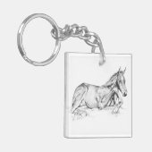 Ruhige Zeit Schlüsselanhänger (Vorderseite links)