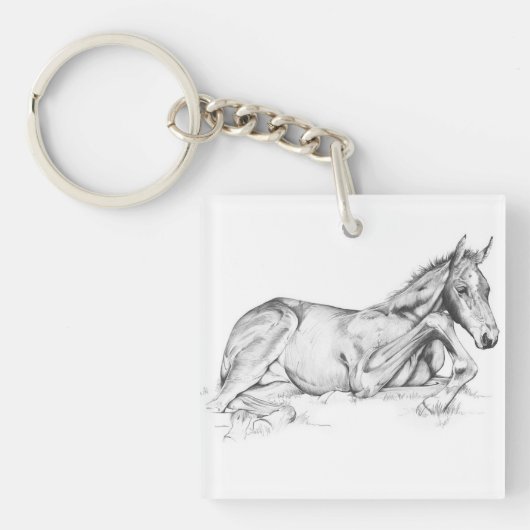 Ruhige Zeit Schlüsselanhänger (Vorderseite)