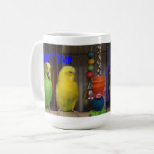 RUHIGE ZEITPARAKEET Tasse (Vorderseite Links)