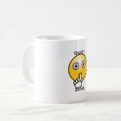 Ruhige Zone - Tasse von Kaffee (Vorderseite Links)
