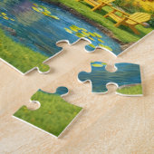 Ruhige Zuflucht: Wunderschöne Naturlandschaft-Puzz Puzzle (Seite)