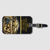 Ruhiger Abend mit Brahma-Hühnern auf dem Bauernhof Gepäckanhänger (Vorderseite (Horizontal))