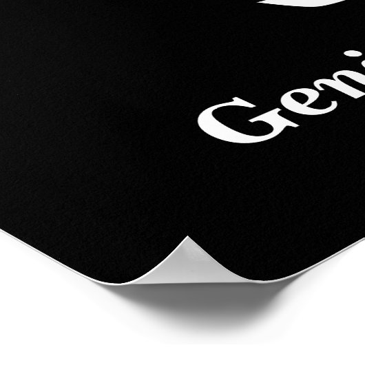 Ruhiger Bereich — Poster Art (Ecke)