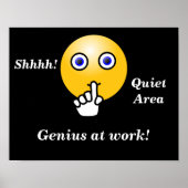 Ruhiger Bereich — Poster Art (Vorne)