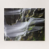 Ruhiger erfrischender Wasserfall - 16 x 20 Zoll Puzzle (Horizontal)