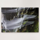 Ruhiger erfrischender Wasserfall - 20 x 30 Zoll Puzzle (Horizontal)