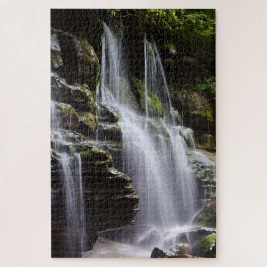 Ruhiger erfrischender Wasserfall - 20 x 30 Zoll Puzzle (Vertikal)
