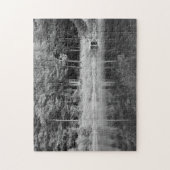 Ruhiger Fall Pond View Angeldock Familie Spaß Puzzle (Vertikal)