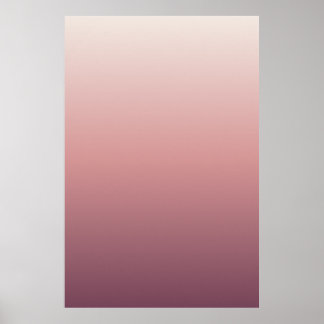 Ruhiger Farbverlauf Abstrakter Wandposter Poster