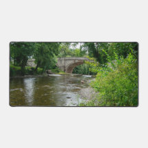 Ruhiger Fluss Elwy & Brücke St. Asaph