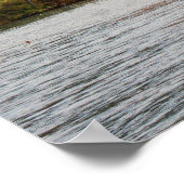 Ruhiger Fluss Poster (Ecke)