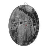 ruhiger Friedhof Dartscheibe (Vorderseite Links)