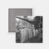 ruhiger Friedhof Magnet (Vorderseite/Rückseite)