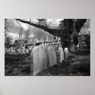 ruhiger Friedhof Poster
