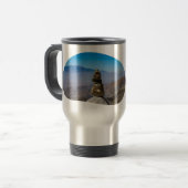 Ruhiger Geist Ausgeglichenes Leben Tasse (Vorderseite Links)
