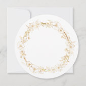 Ruhiger Goldkranz, Frühjahrszweig Einladung (Rückseite)