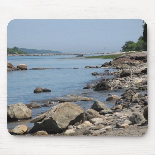 Ruhiger Hafen Mousepad (Vorne)
