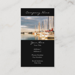 Ruhiger Hafen Visitenkarte