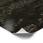 Ruhiger Herbstsee - Nordic Mist Edition Poster (Ecke)